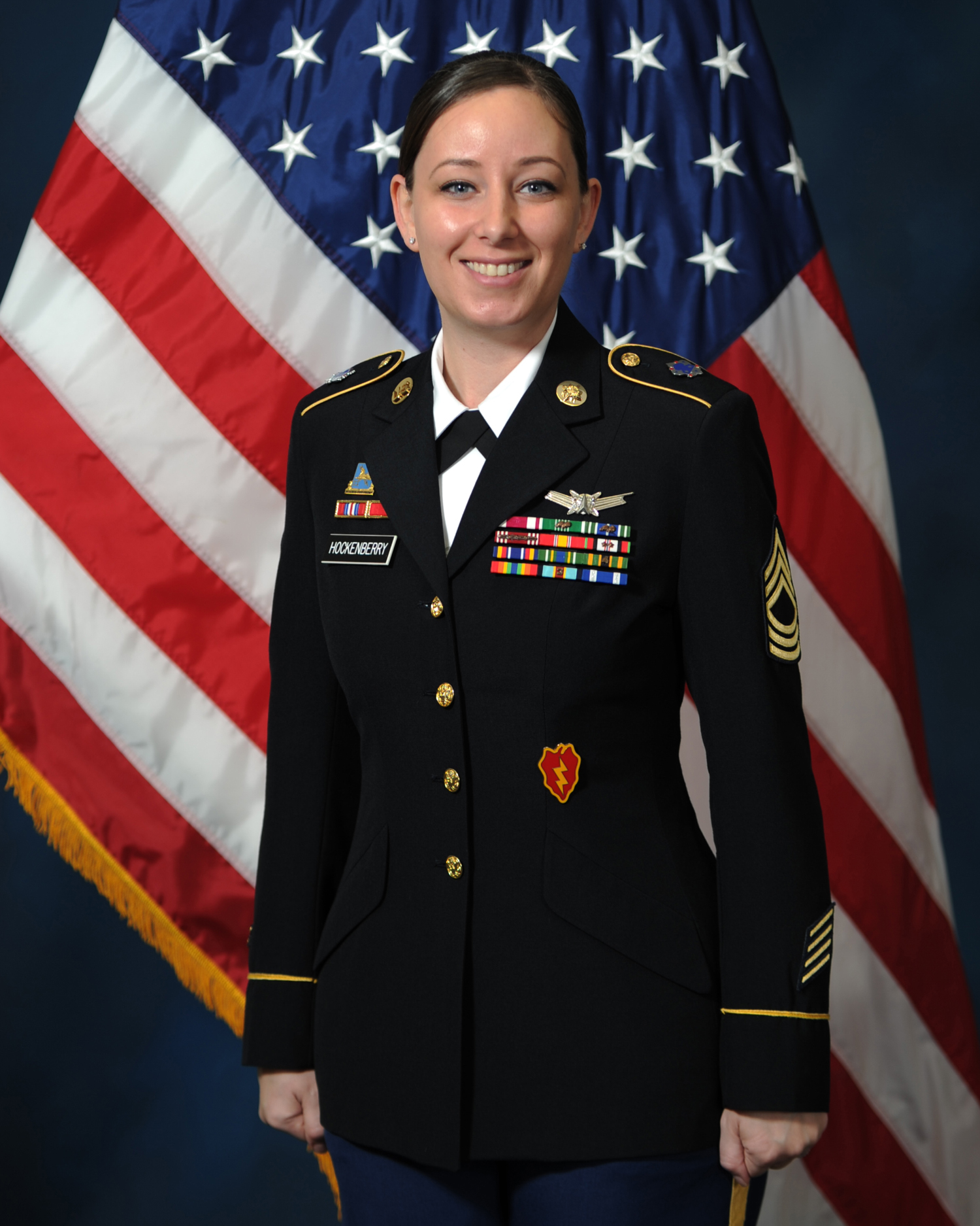 Master Sgt. Karenlee R. Hockenberry is a G2 Senior Enlisted Leader from U.S. Army North at JBSA-Fort Sam Houston. Master Sgt. Karenlee R. Hockenberry is a G2 Senior Enlisted Leader from U.S. Army North at JBSA-Fort Sam Houston.